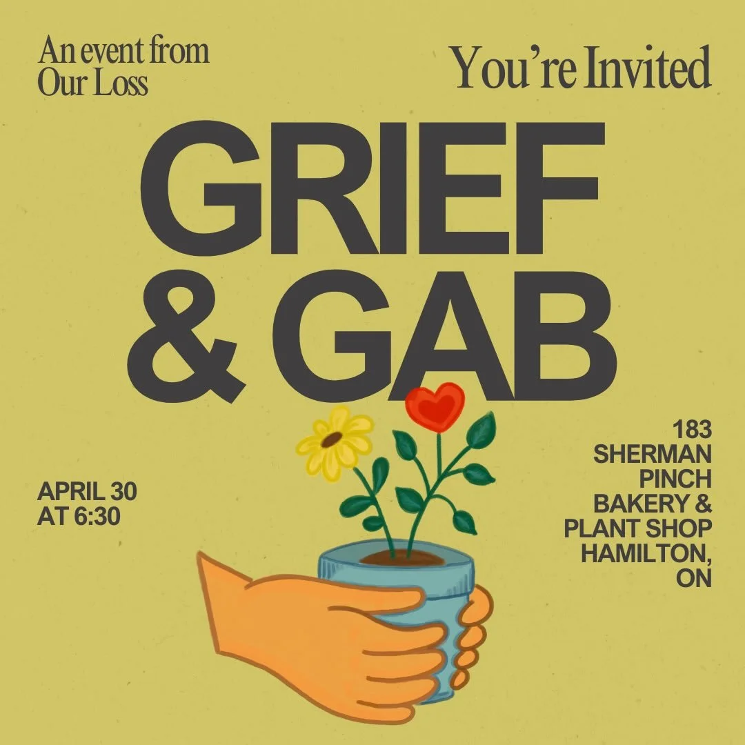 After hearing from many of you asking for another Grief &amp; Gab, I&rsquo;ve decided to host another gathering as we move from winter into spring.

Seasonal transitions can bring a lot to the surface. As the light changes and the world starts to shi