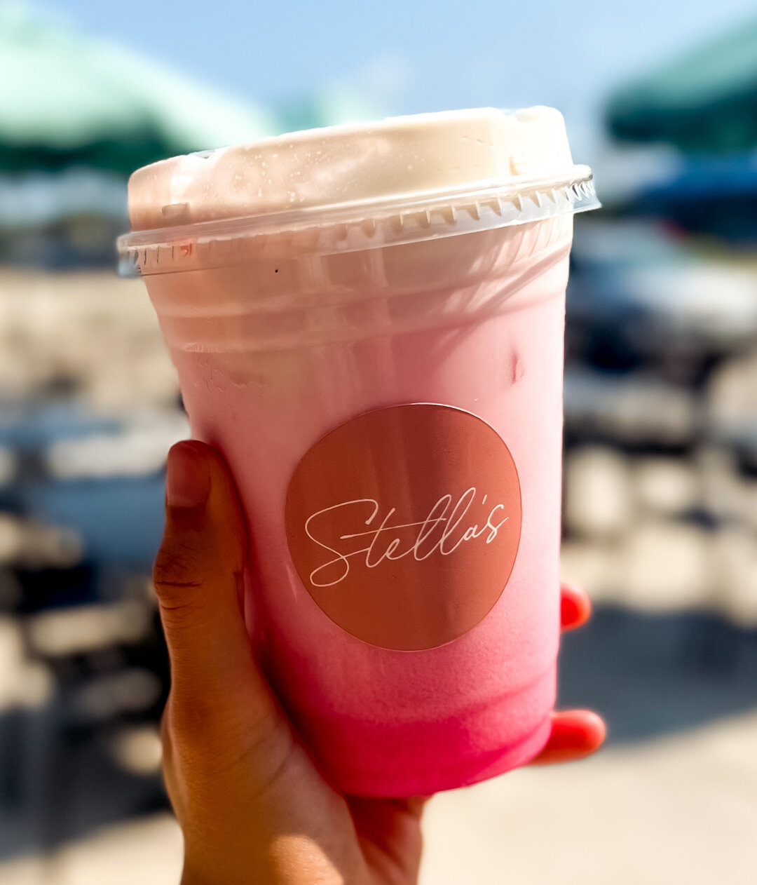 A little dragon fruit, organic limeade and delicious sweet cold foam make for the perfect summer drink😍 ​​​​​​​​
​​​​​​​​
Stop by the shop this week to try out one of our new favorites! ✨