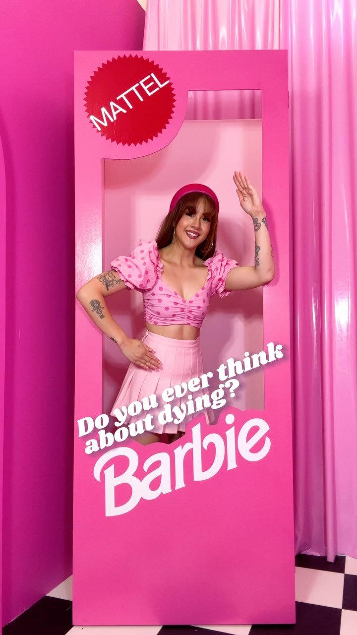 Hi, I’m Do You Ever Think About Dying? Barbie! π« π are we doing okay? because I don’t knowwwwww π΅‍π« #barbie #comedy #anxiety #existentialcrisis