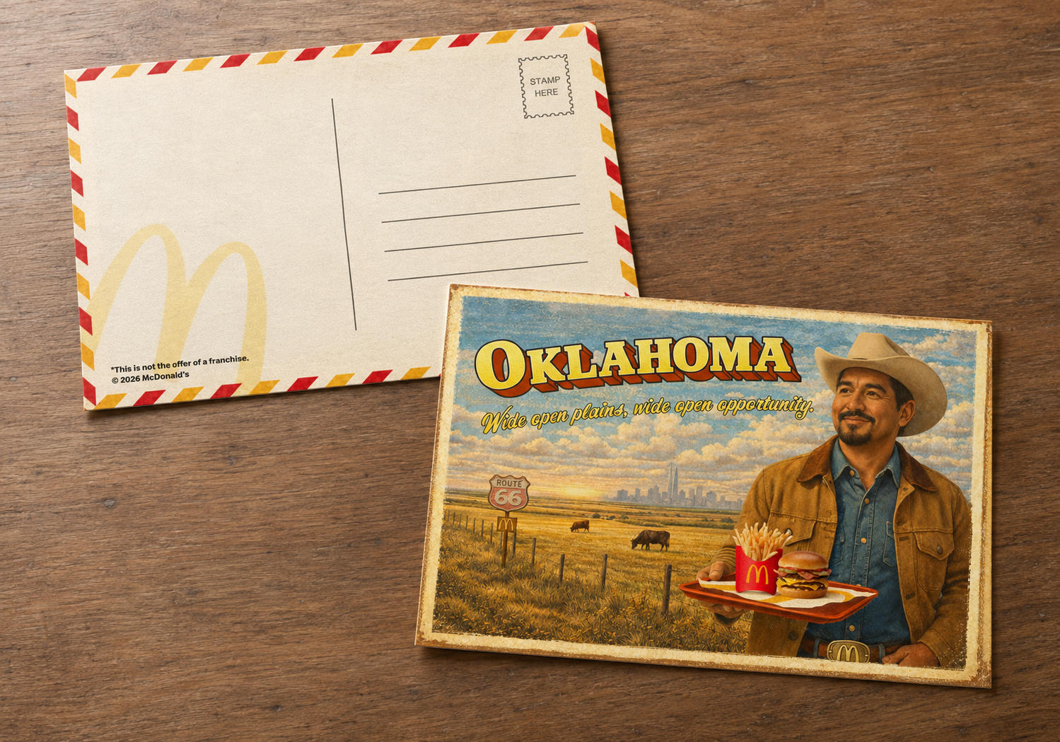 McDonalds Franchise Postcards