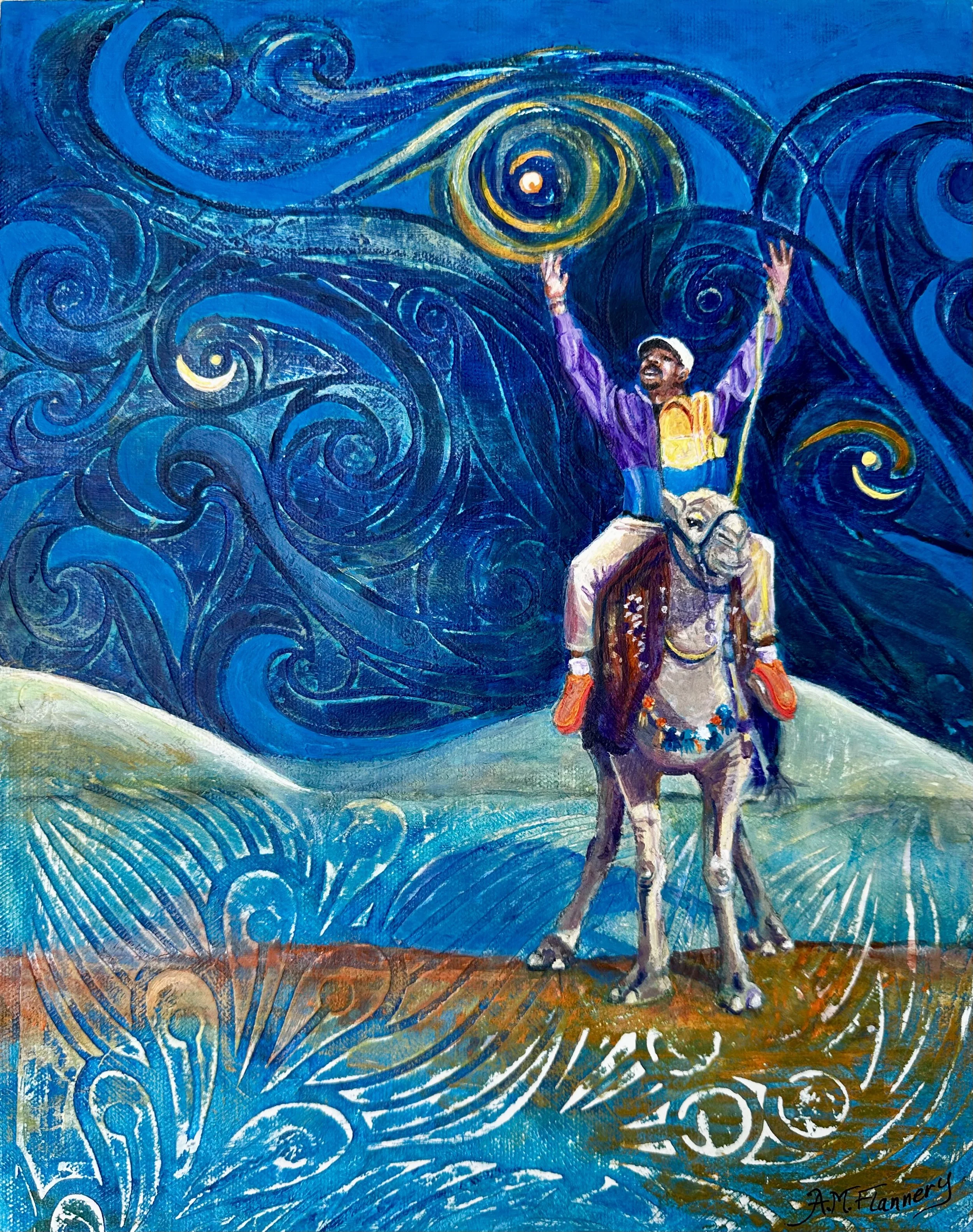 Jason on the Camel in Egypt Jan. 2026