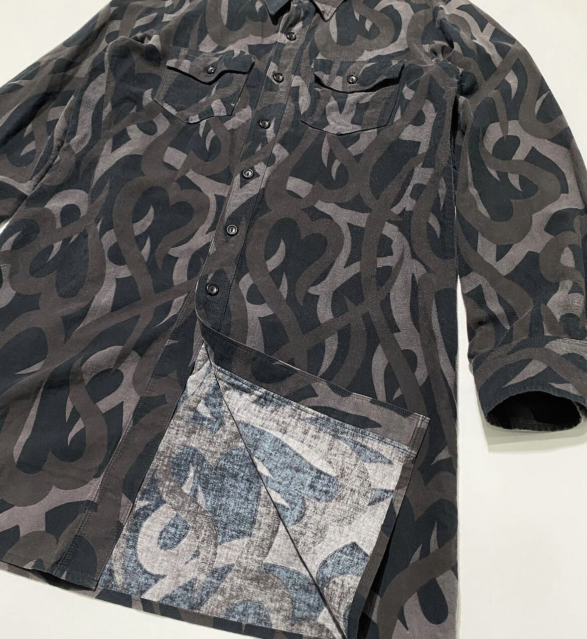 NUMBER (N)INE 寝違え 04AW GIVE期 ハート トライバル N-3B 