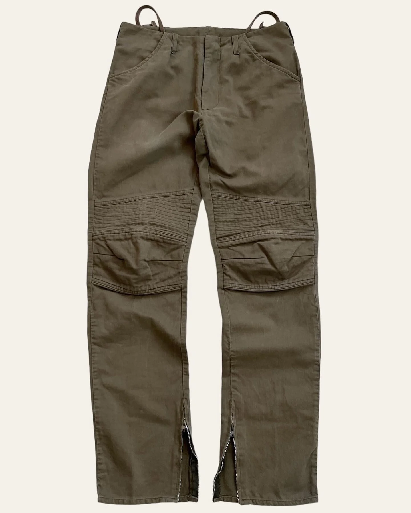 パンツ Helmut Lang - A/W 1999 Astro Biker Pants Helmut Lang F/W 1999 astro biker leather pants — JAMES VELORIA