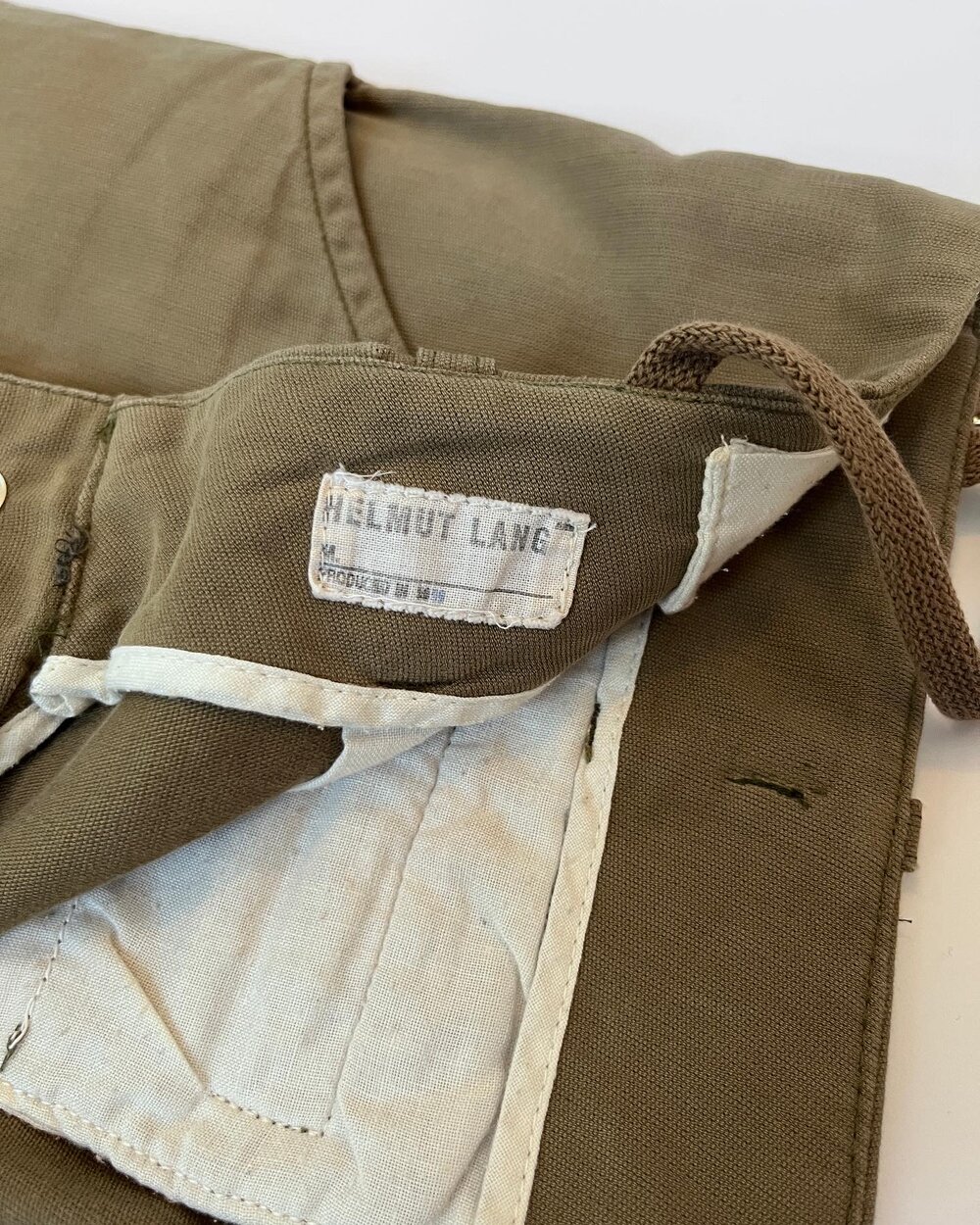Helmut Lang AW99' Astro biker pant — Assorted Wears