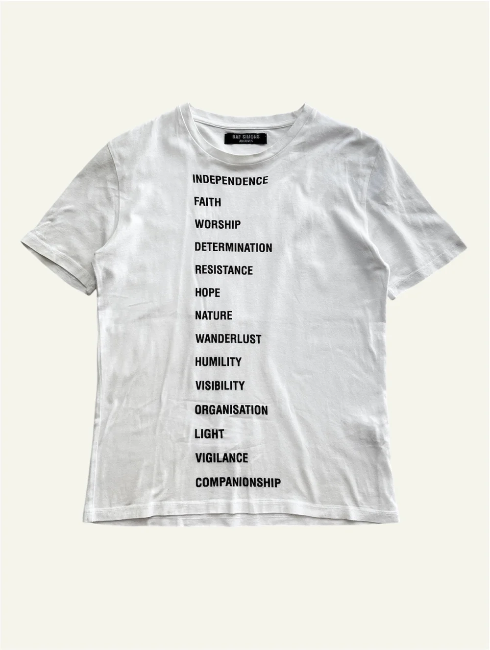Raf Simons archive 02' Independence graphic shirt — Assorted