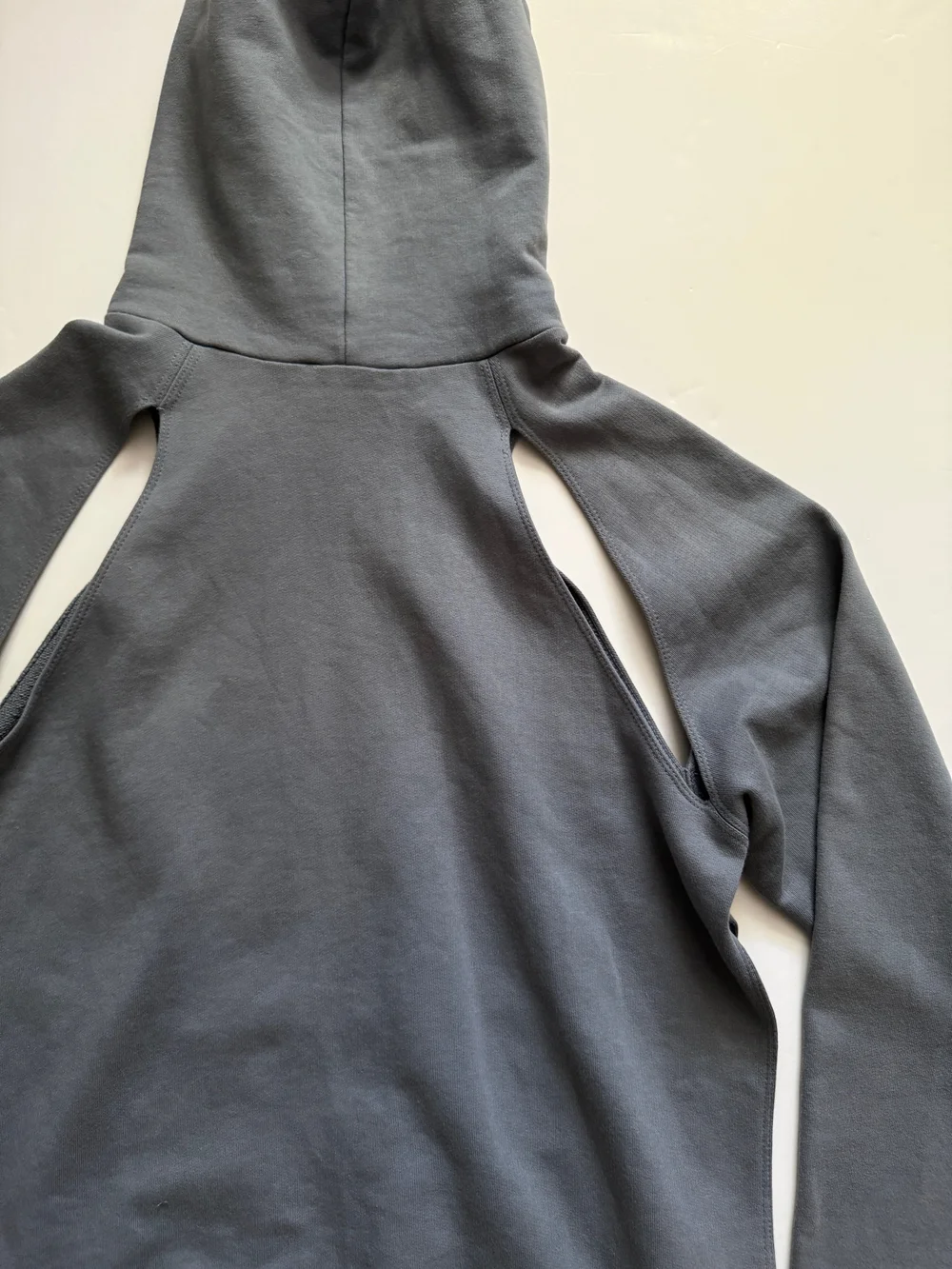 Raf Simons SS06' “Icarus surgit” Split cut-out hoodie — Assorted Wears
