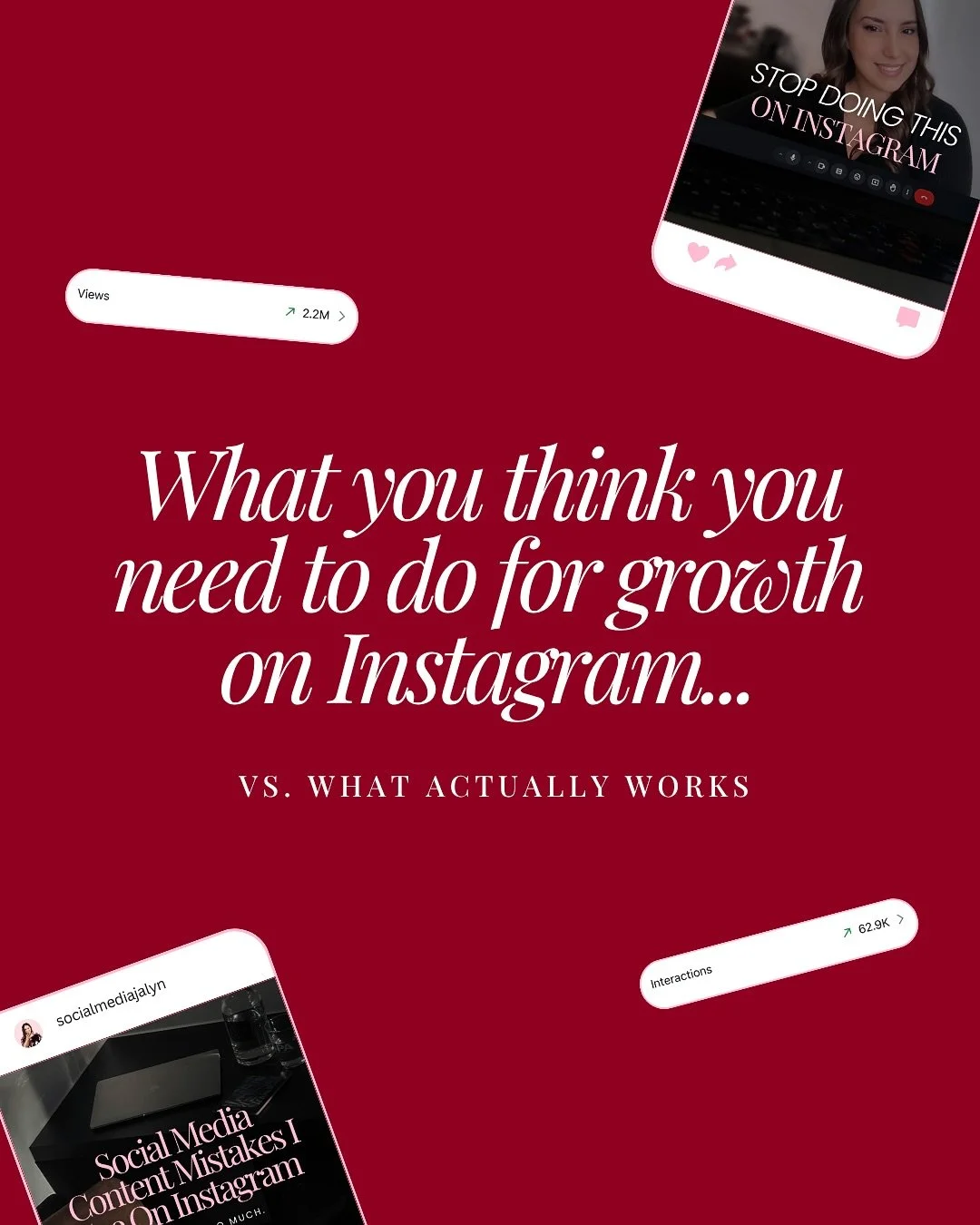 Everyone&rsquo;s telling you to &ldquo;just post more.&rdquo;
 To jump on every trend.
 To switch up your colors every week until something finally clicks.
 To copy what big accounts are doing and hope for the same results.

And honestly? That&rsquo;