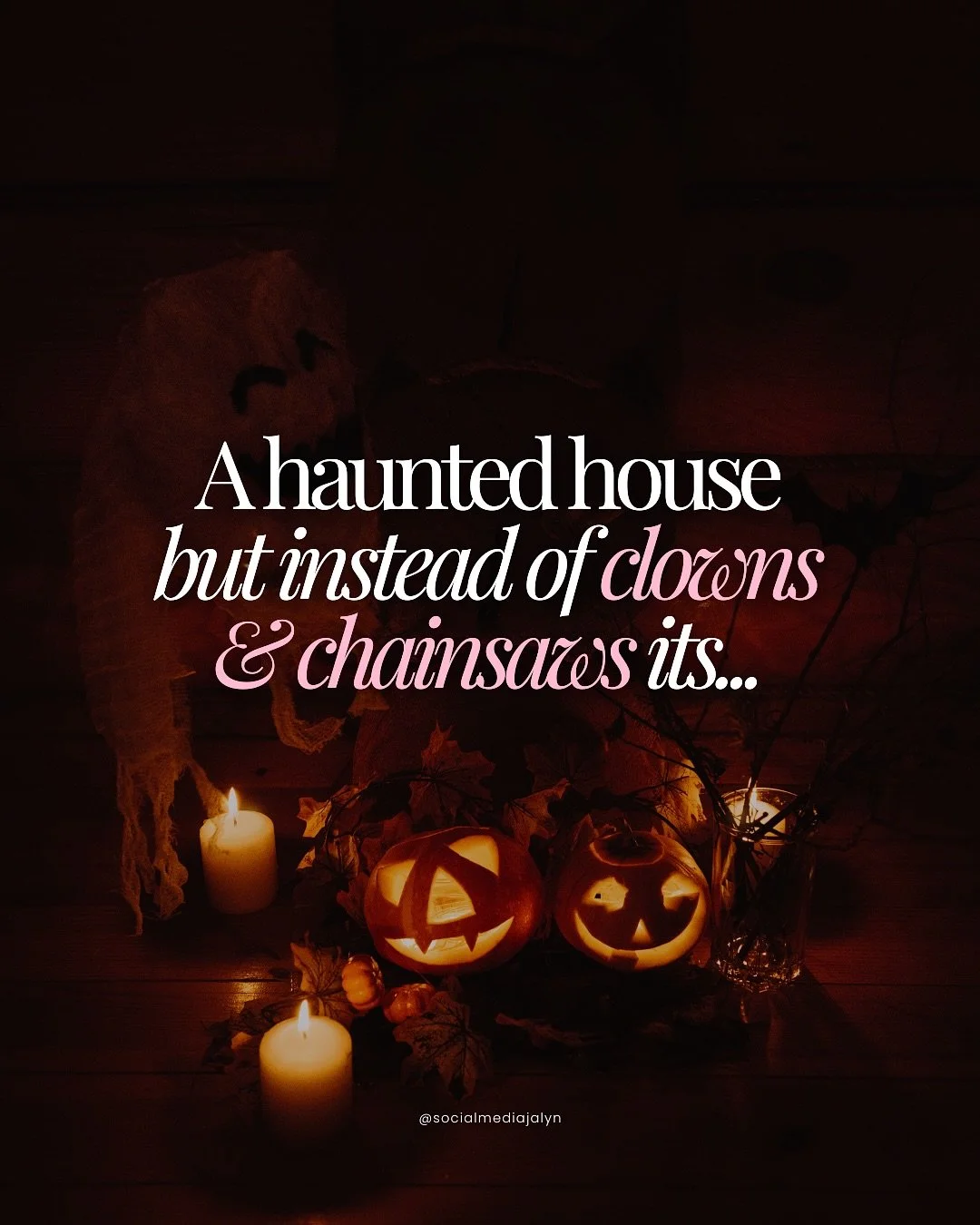 Happy Halloween 🎃

I am sure that we have all experienced these moments of true TERROR! LOL.

From drafts being deleted to Canva server&rsquo;s being down&hellip; that is a TRUE haunted house for social media managers, digital marketers, creatives, 