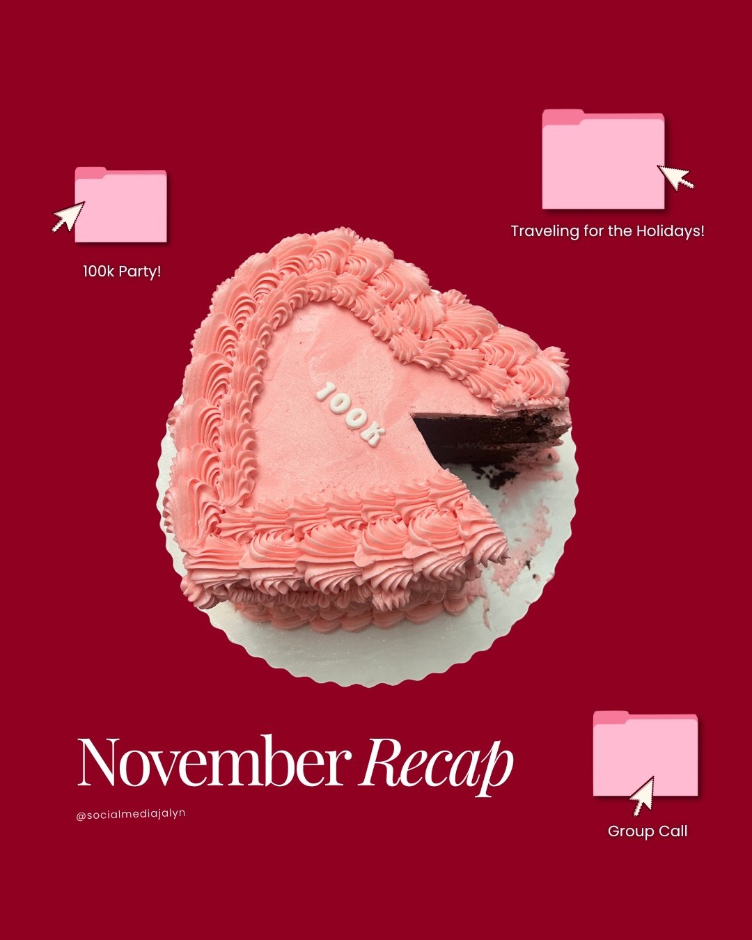 Can&rsquo;t believe it&rsquo;s already December&hellip; and somehow we&rsquo;re right around the corner from the new year 😭💗 

November flew by in the best way possible, celebrating Thanksgiving, hosting my monthly group call with the sweetest crea