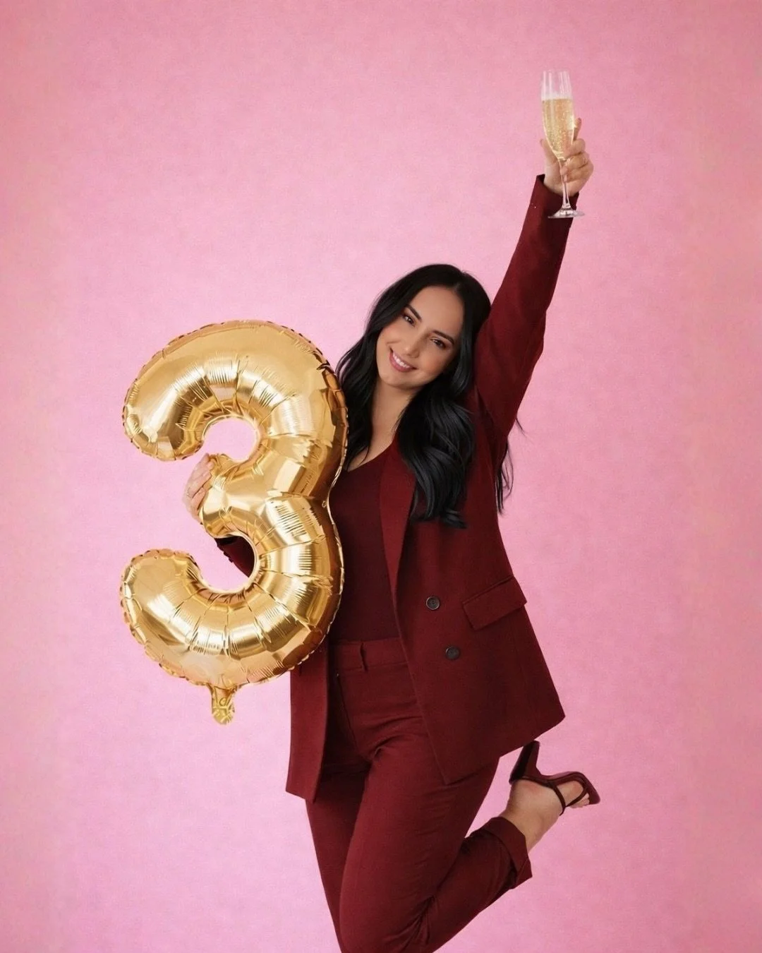 🥂 Cheers to three years of Social Media Jalyn.

Three years ago today, I took my business full time and committed to showing up online daily to build something real. Not just a following, but a business I was proud of. That decision changed everythi