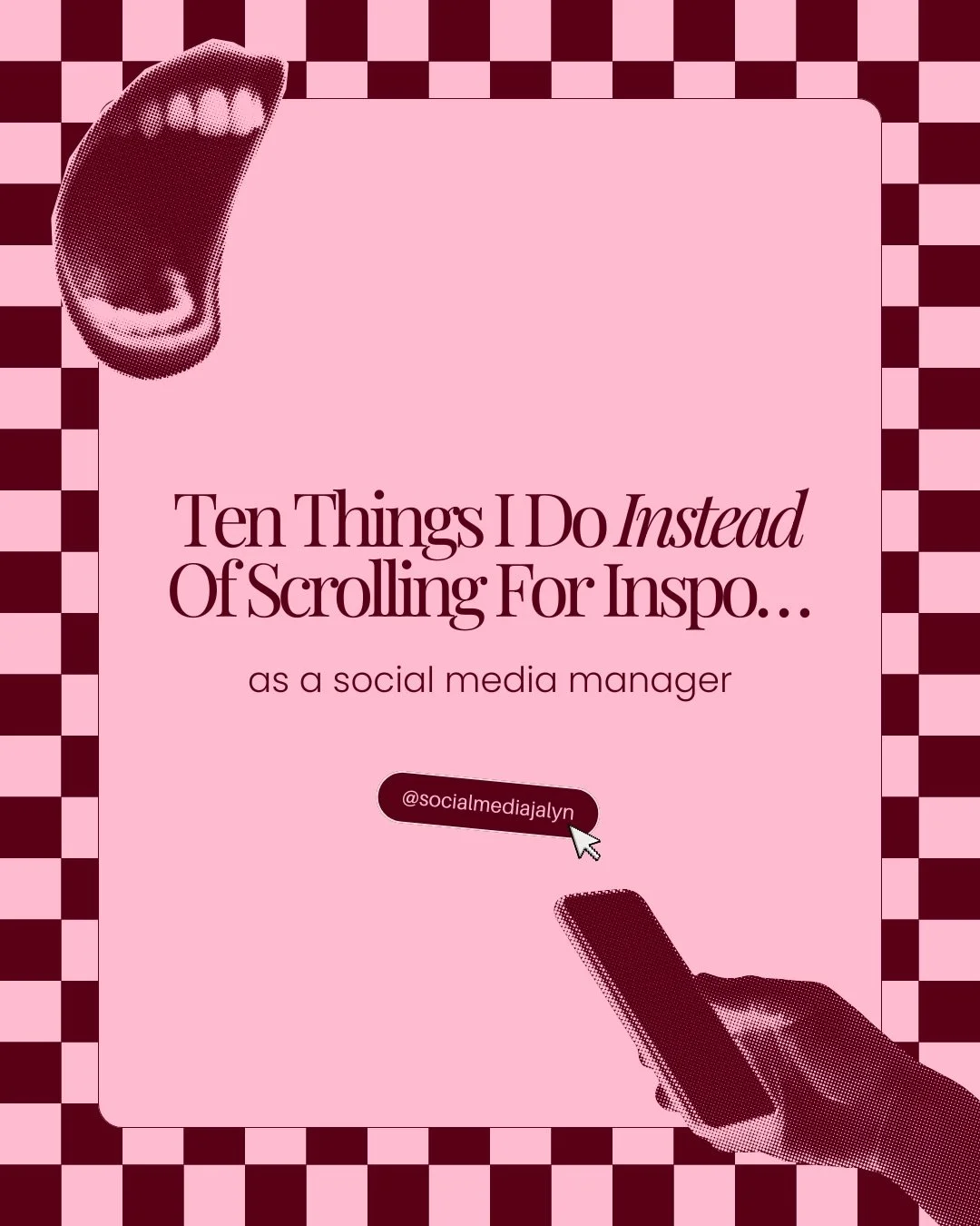Whenever people say &ldquo;just scroll for inspo,&rdquo; I&rsquo;m like&hellip; I don&rsquo;t have time to scroll. I have a full calendar to plan for myself and a bunch of clients. If I relied on scrolling to come up with ideas every month, I&rsquo;d