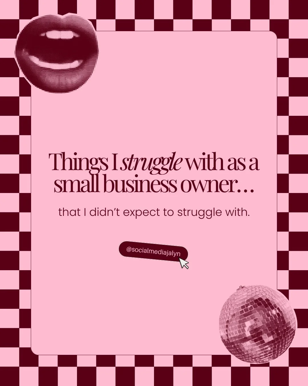 There are things I expected to struggle with as a social media manager and small business owner&hellip; pricing, clients, strategy, growth. Those felt obvious. What I didn&rsquo;t expect were the struggles that happen in your own head.

I didn&rsquo;