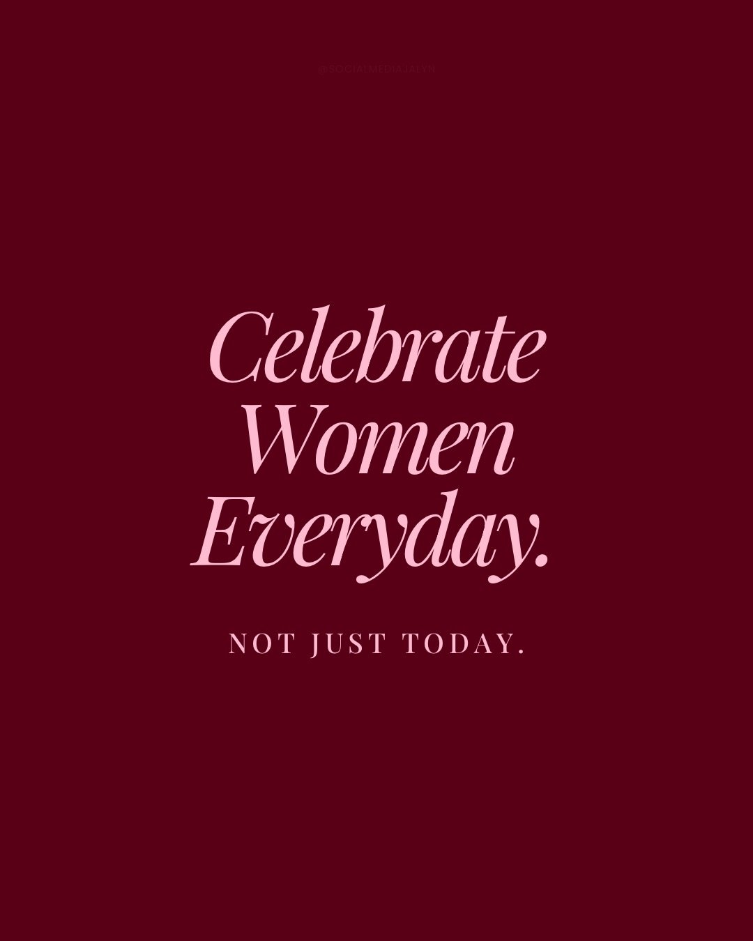 Happy International Women&rsquo;s Day! 🫶

Celebrate women everyday, not just today.

Whether you are a women-owned small business, content creator, influencer, or girl-boss: women support women.

#womensday&nbsp;#internationalwomensday&nbsp;#womensu