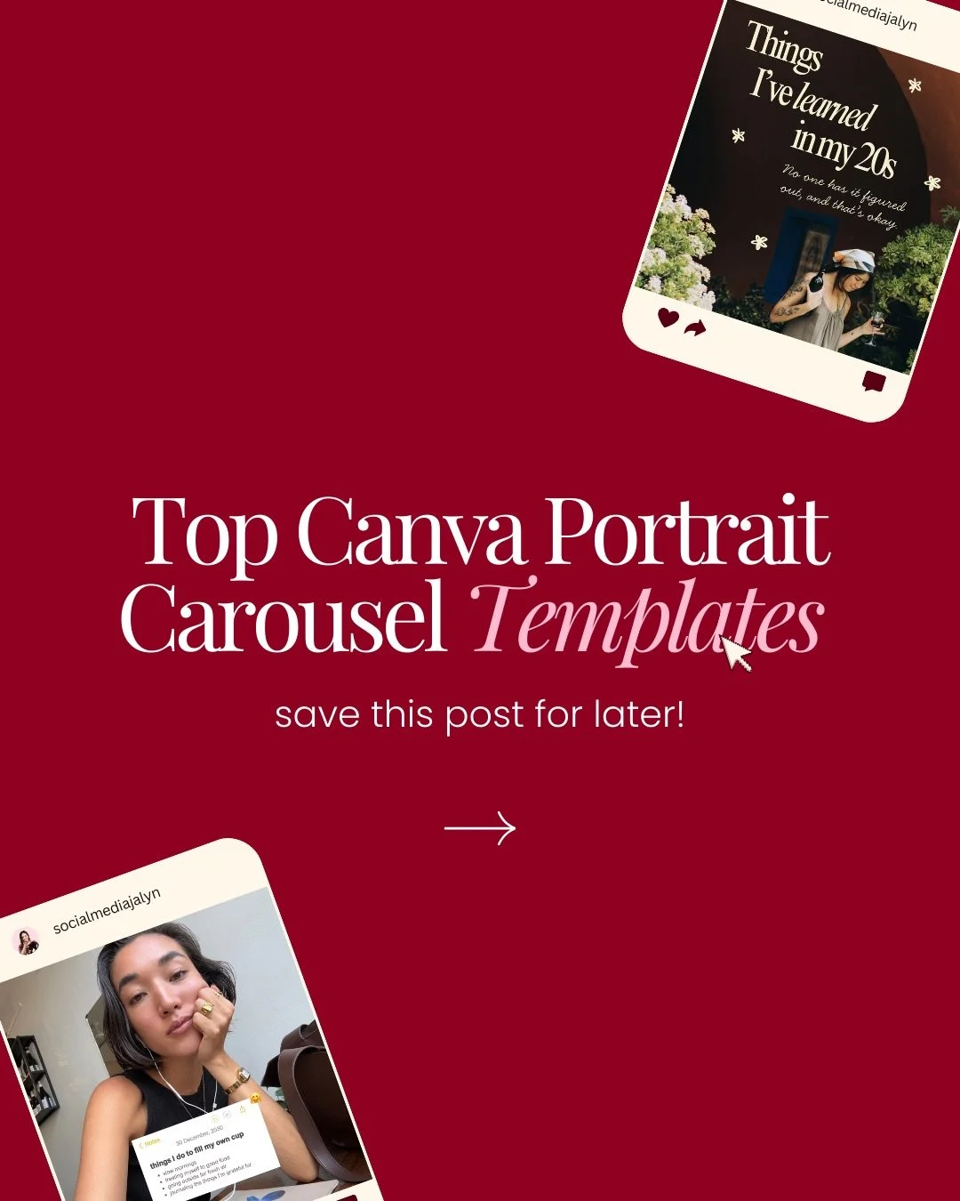 Want more curated Canva templates like this?

Comment &ldquo;CLUB&rdquo; for info on my private community where I share resources like Canva templates, weekly trend updates, &amp; more! 

#canvatemplates #canvacarousels #socialmediajalyn #contentcrea