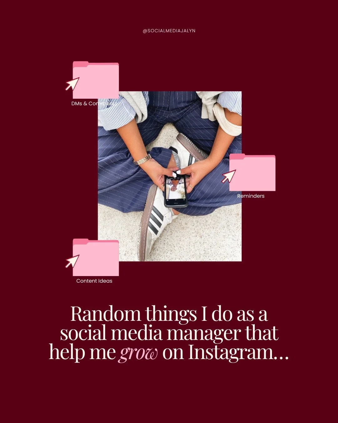 Some of the things that help you grow on Instagram don&rsquo;t always look like &ldquo;strategy.&rdquo;

Sometimes it&rsquo;s the small habits behind the scenes.

Looking back at old posts to see what actually worked.

Checking your profile like a st