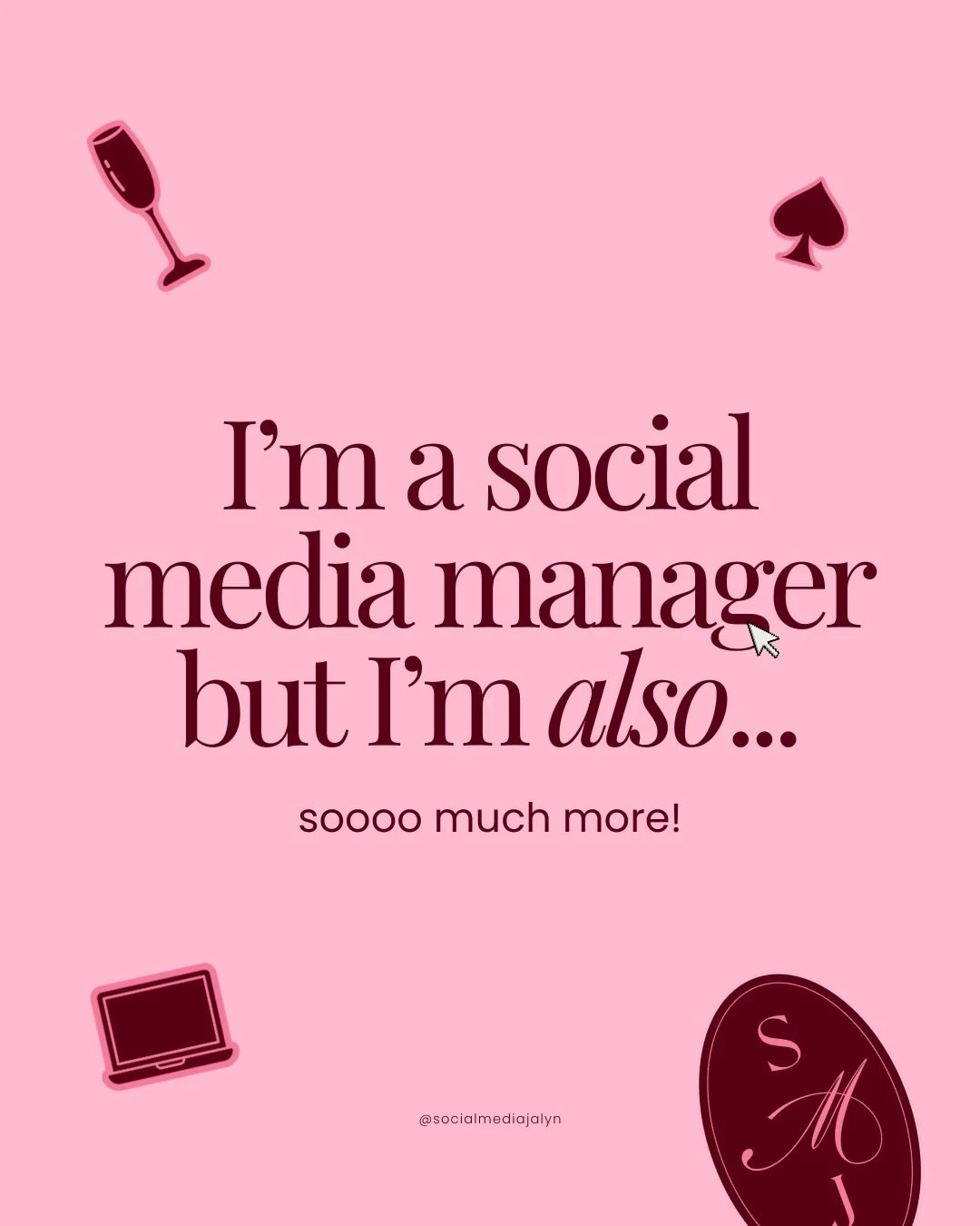 We&rsquo;re not just one thing&hellip; 🤭

Being a social media manager (or a business owner or creator) means getting to wear so many different hats! Some we planned for&hellip; and some we grew into along the way lol. 

It can be a lot sometimes, b