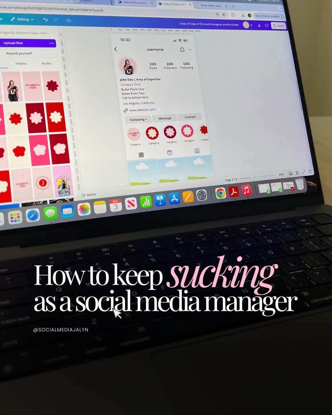 If I&rsquo;m being honest&hellip; I made my fair share of mistakes when I first started as a social media manager 😅

And not small ones either.

I said yes to everything. I undercharged. I overdelivered.
 I tried to do what everyone else was doing i