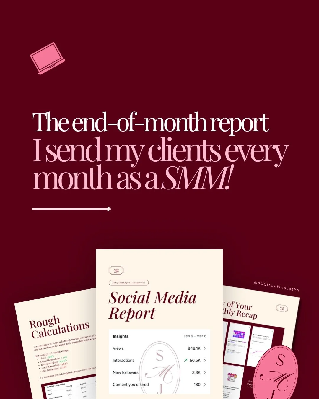 Most social media reports are simpler than people think.

A lot of what I include comes directly from the platform itself. Things like audience insights, reach and engagement, follower growth, and profile activity. It is not about overcomplicating it