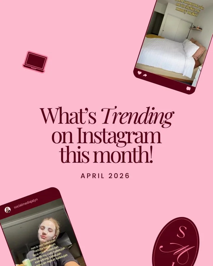 What&rsquo;s trending on Instagram in April 👀

They&rsquo;re actually easy to do right now! Nothing overcomplicated, nothing overly edited, just simple ideas you can film with what you&rsquo;re already doing. That&rsquo;s why these are working. They