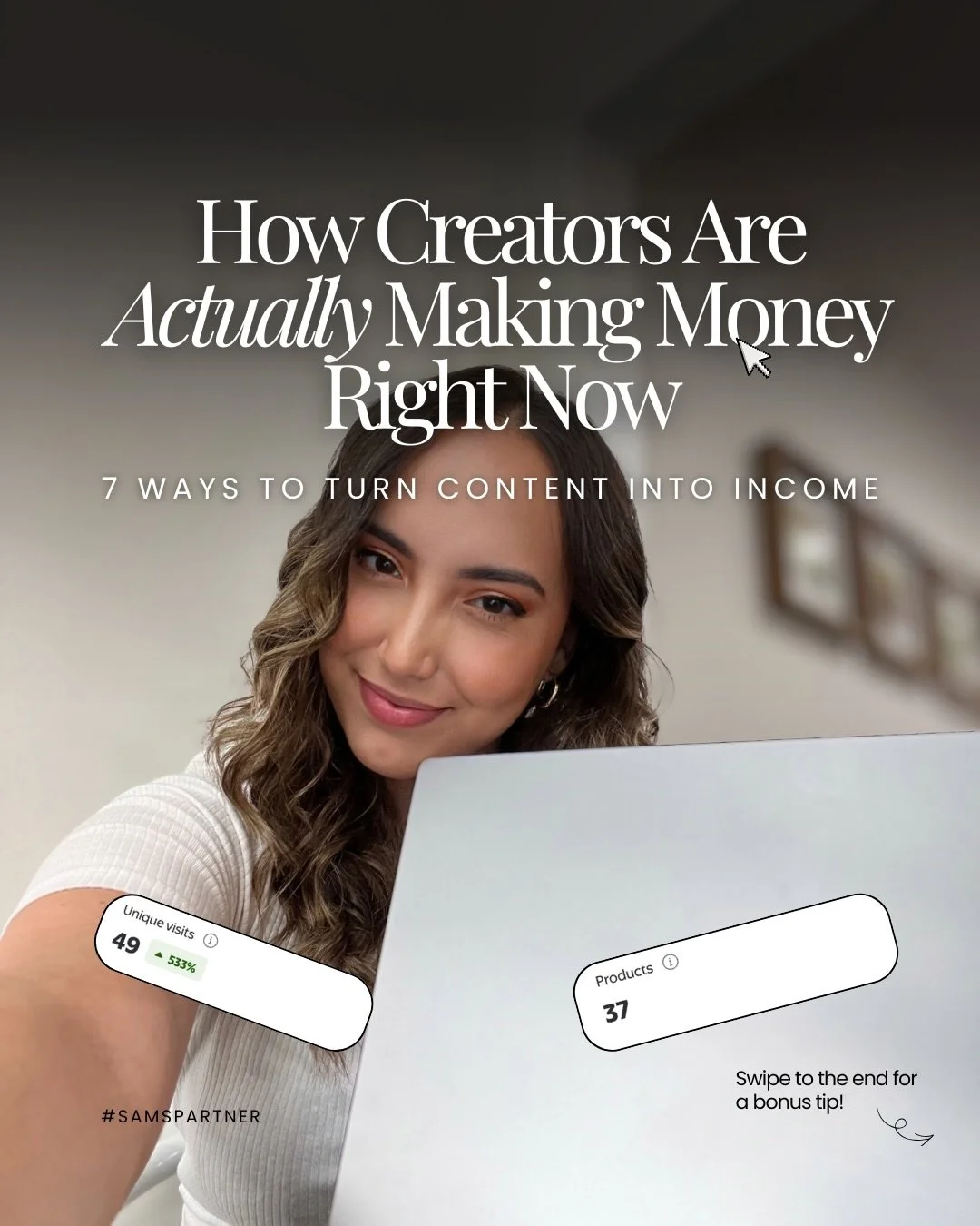 #SamsPartner

A lot of people think creators are only making money from brand deals, but that&rsquo;s not really how it works anymore.&nbsp;

Most creators are building multiple income streams behind the scenes.

Some are starting with UGC, some are 