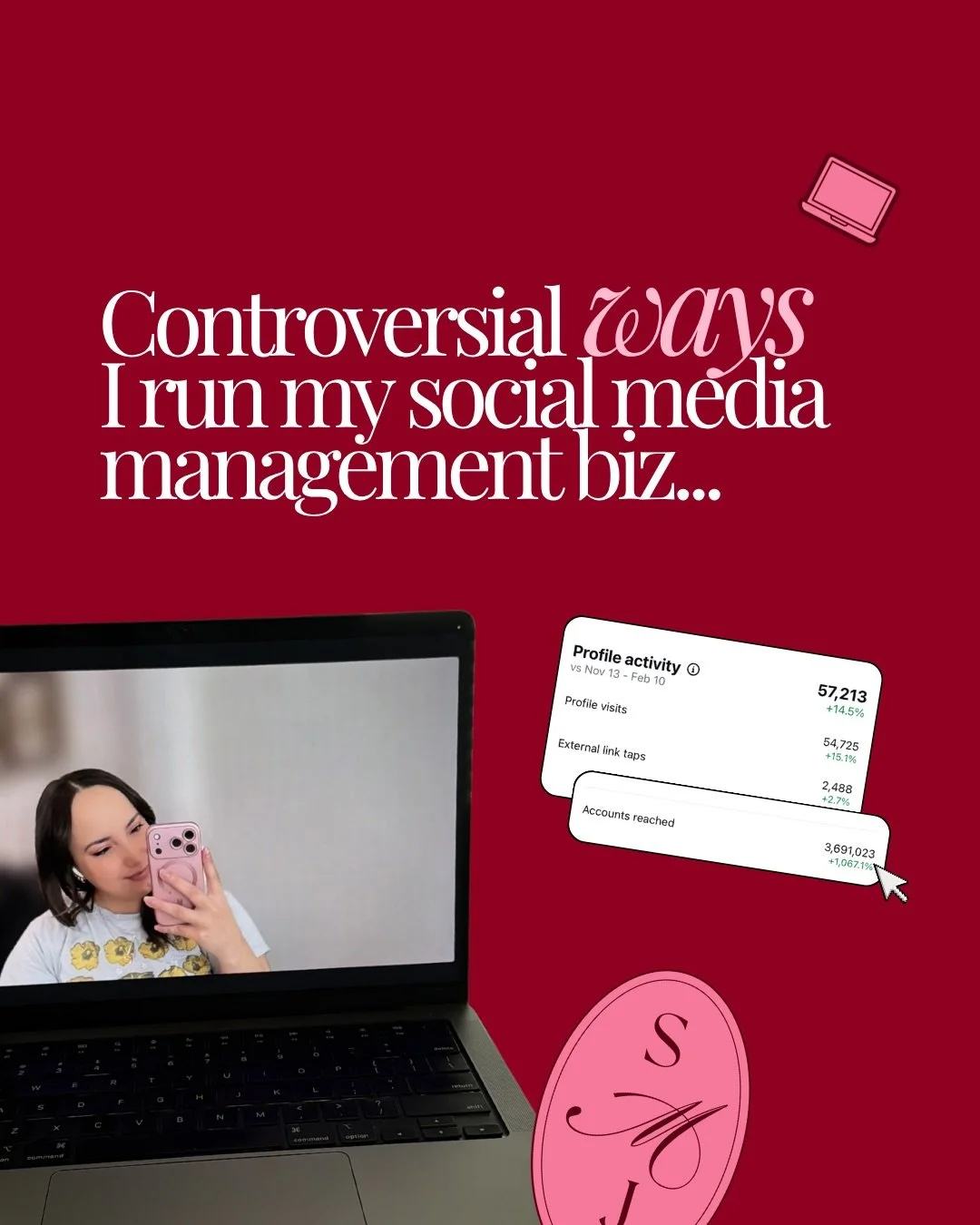 Controversial ways I run my social media management business&hellip;

👉I tell everyone my prices up front, I don&rsquo;t want to waste your time or mine.

👉I don&rsquo;t include content creation in my services (videography or photography), I work r