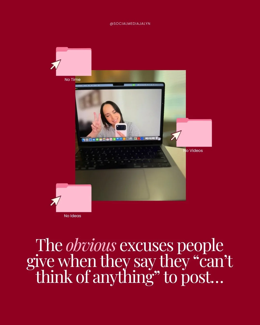 Most people don&rsquo;t quit posting because they&rsquo;re bad at content.

They quit because they&rsquo;re inconsistent and unorganized&hellip; and then they dress it up as something else.

&ldquo;I don&rsquo;t have time.&rdquo; &ldquo;I don&rsquo;t