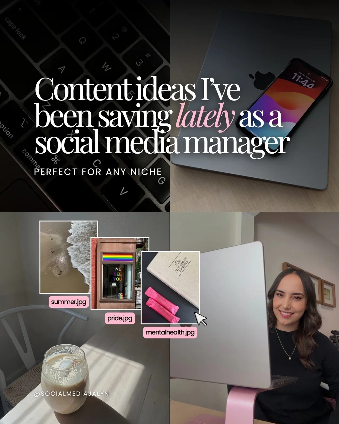 June has a lot of content opportunities if you know how to connect them back to your brand, audience, and message.

Pride Month, Men&rsquo;s Mental Health Month, Father&rsquo;s Day, summer resets&hellip; these can all become content without feeling r