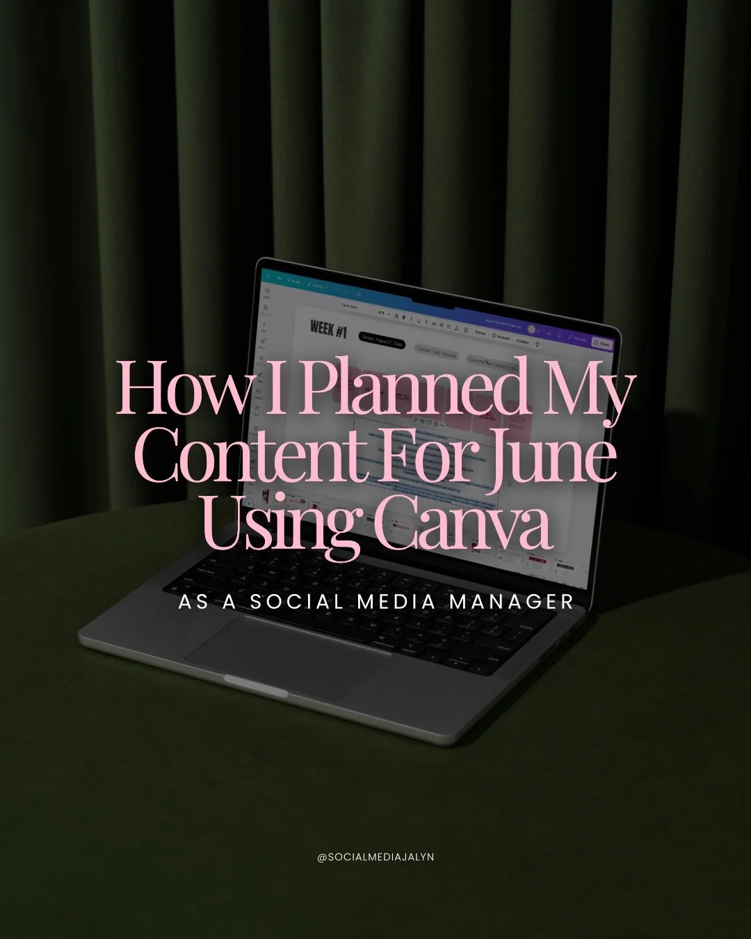 How I plan my own monthly content calendar as a social media manager 👩🏻&zwj;💻

This is the system I use to plan, manage, and schedule my own content every month, and it&rsquo;s the same type of setup I use for my clients.

It keeps everything in o
