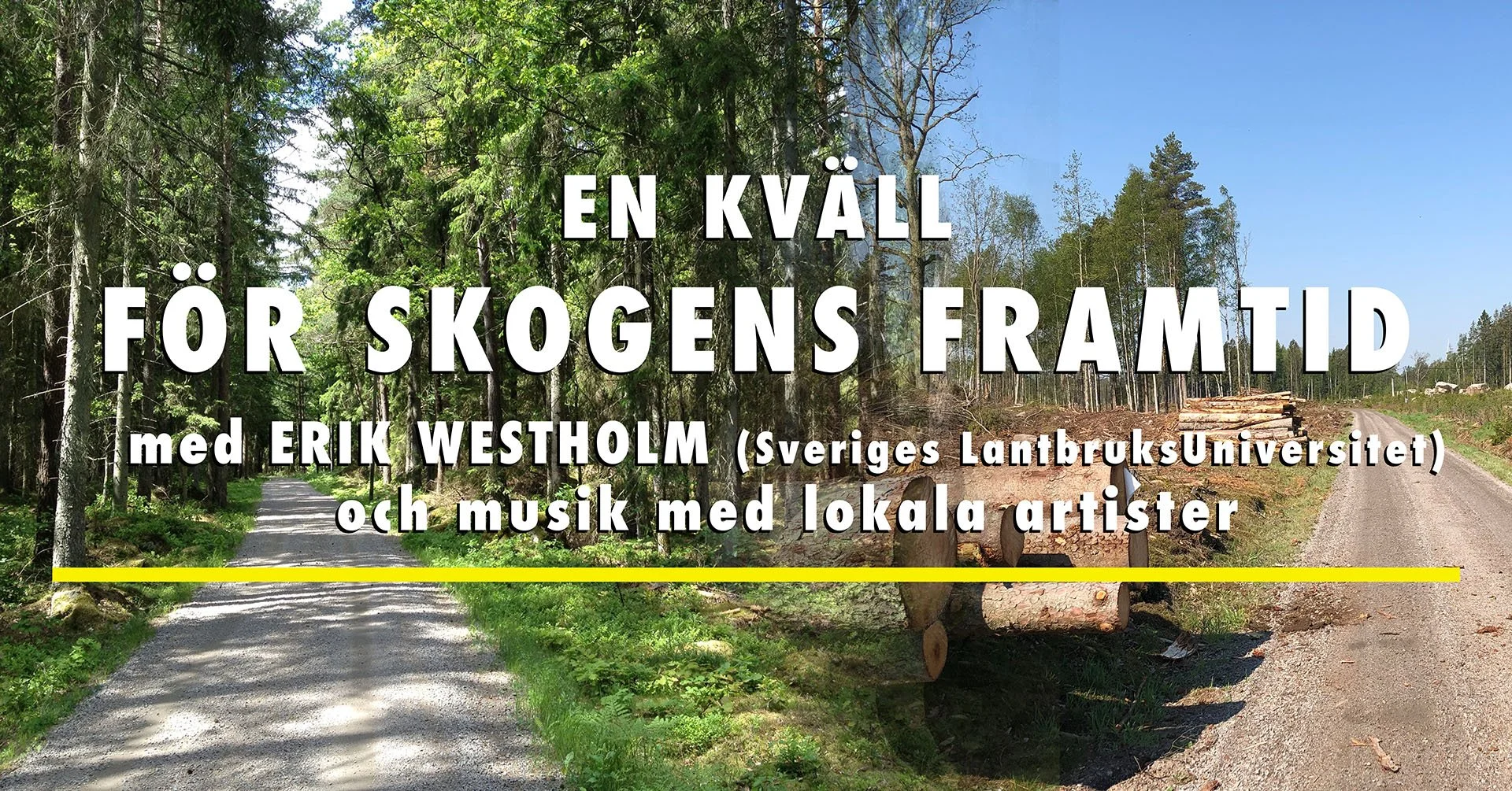 En kväll för skogens framtid // Söderport // Fri entré // 19:00