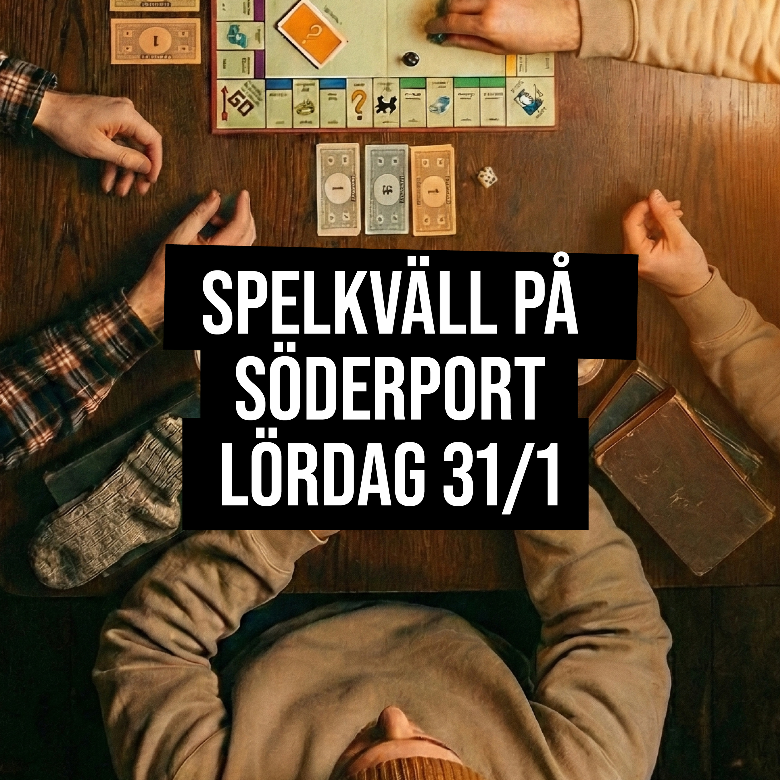 Spelkväll på Söderport // 18:00