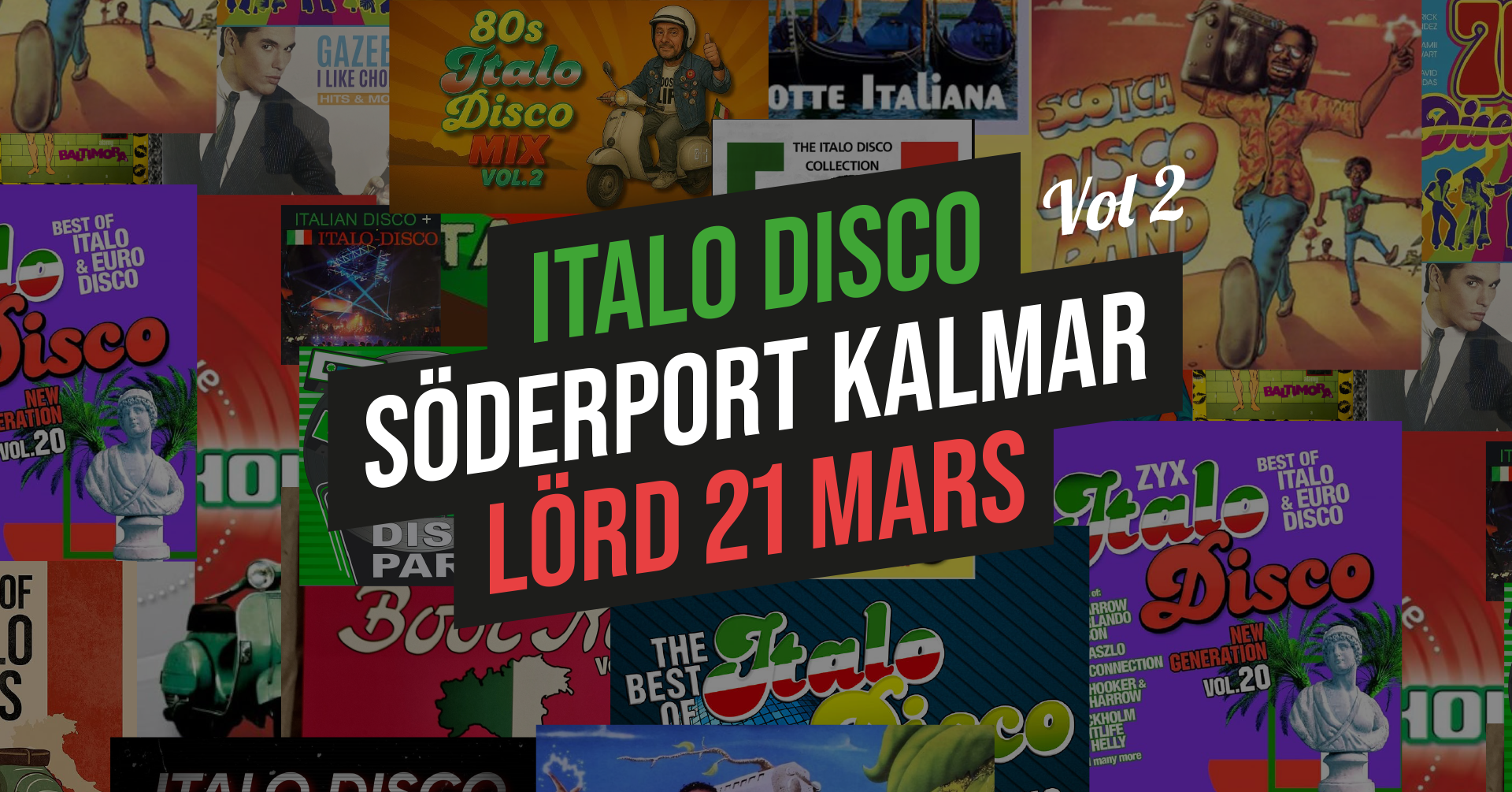 Italo Disco // Fri Entré // 21:30