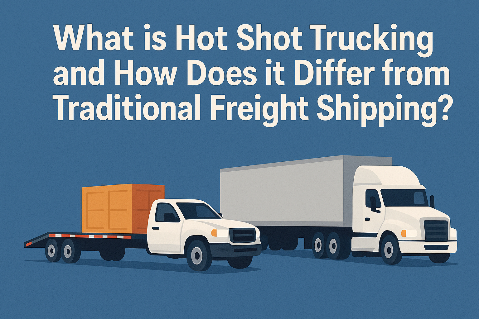 What is Hot Shot Trucking and How Does it Differ from Traditional Freight Shipping?