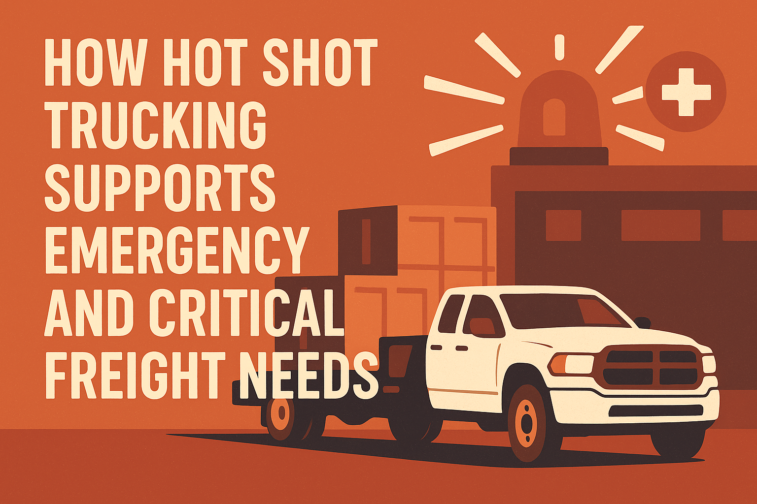 How Hot Shot Trucking Supports Emergency and Critical Freight Needs