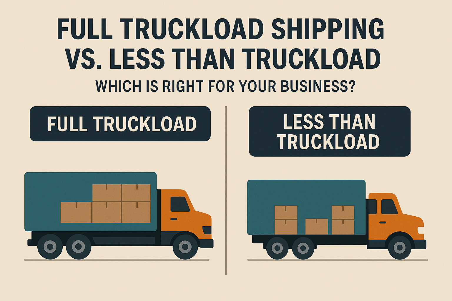 FTL vs. LTL: How to Choose the Most Cost-Effective Freight Mode
