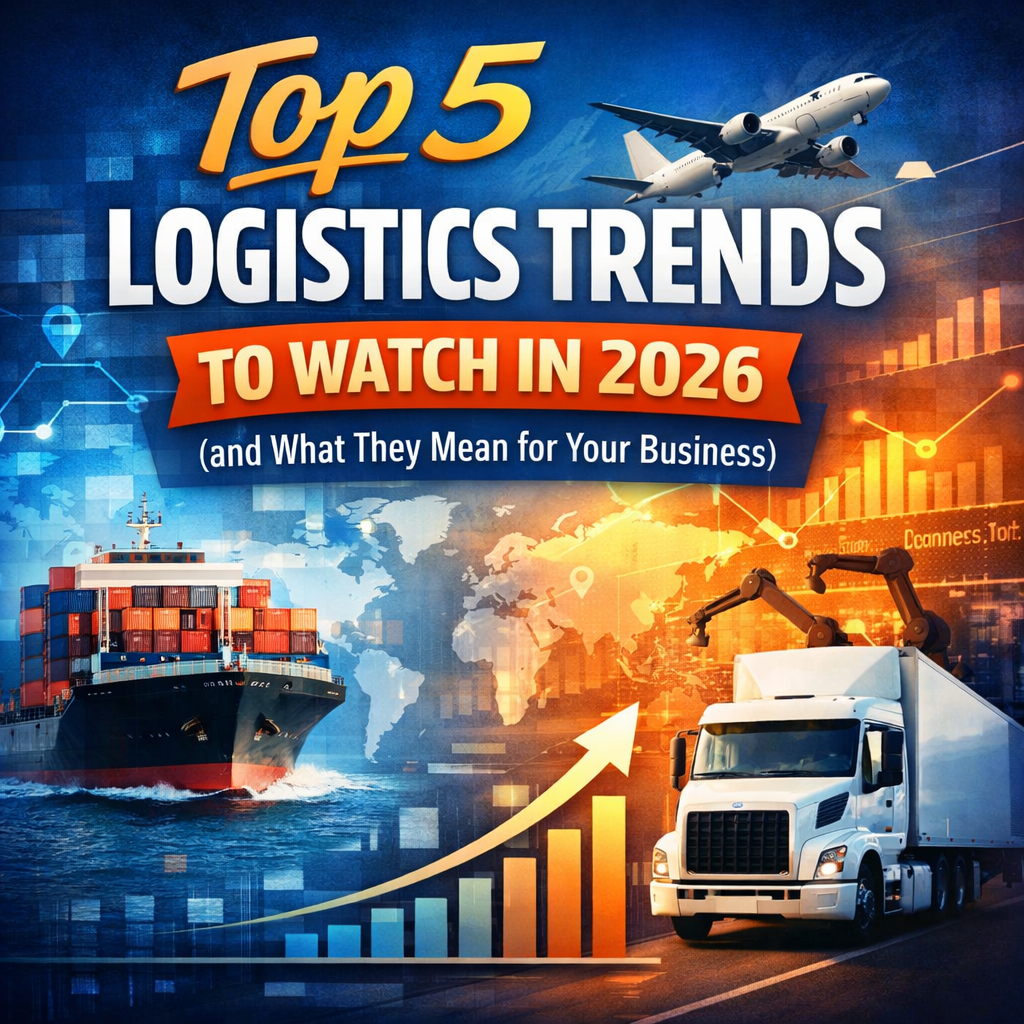 Top 5 Logistics Trends to Watch in 2026 (and What They Mean for Your Business)
