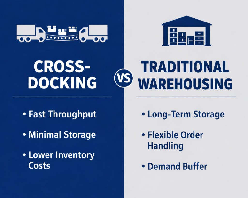 Cross-Docking vs Traditional Warehousing: When Each Makes Sense