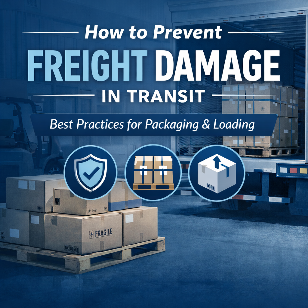 How to Prevent Freight Damage in Transit: Best Practices for Packaging &amp; Loading
