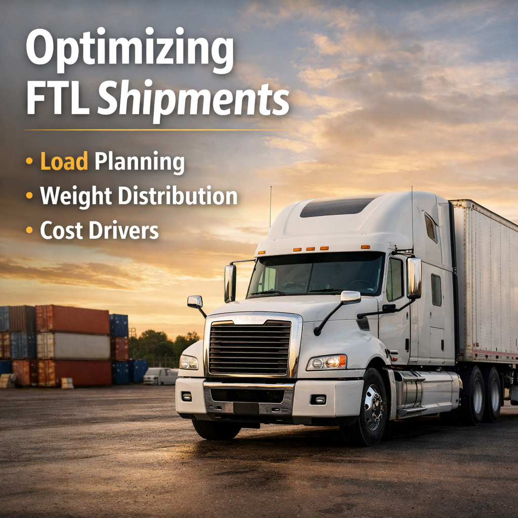 Optimizing FTL Shipments: Load Planning, Weight Distribution &amp; Cost Drivers