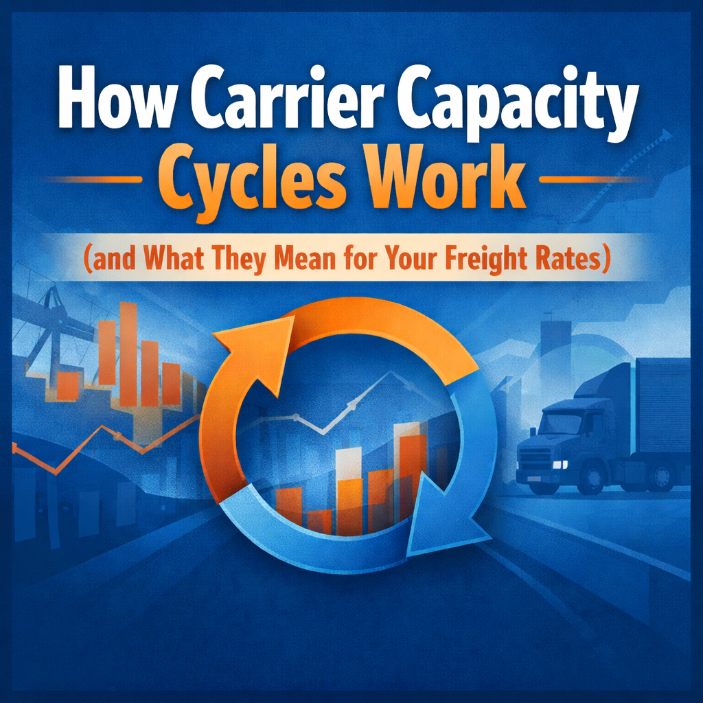 How Carrier Capacity Cycles Work (and What They Mean for Your Freight Rates)