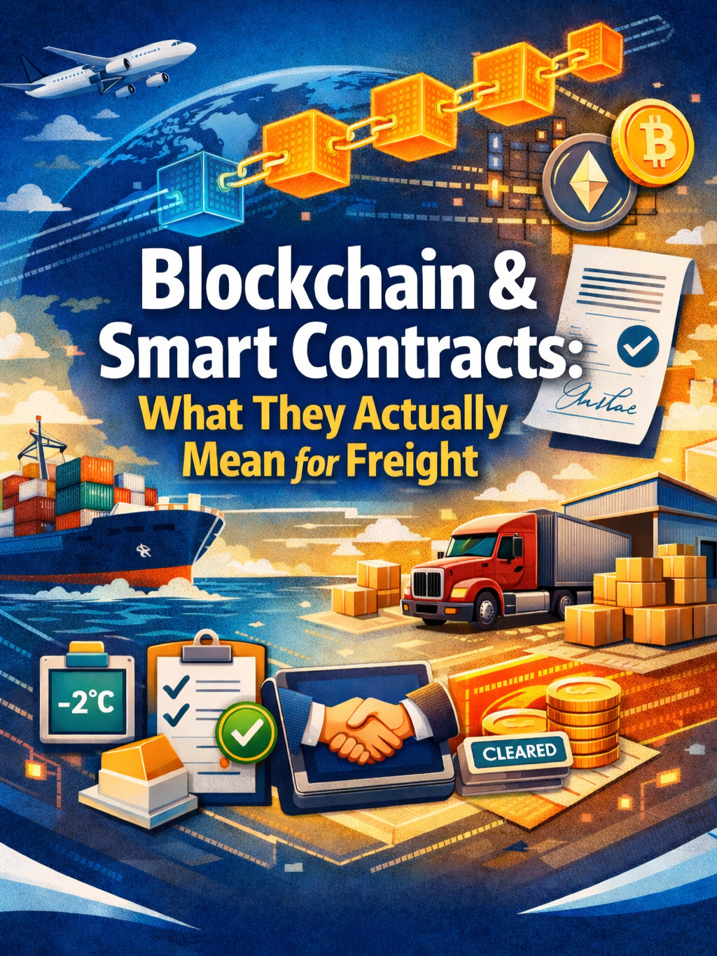 Blockchain &amp; Smart Contracts: What They Actually Mean for Freight