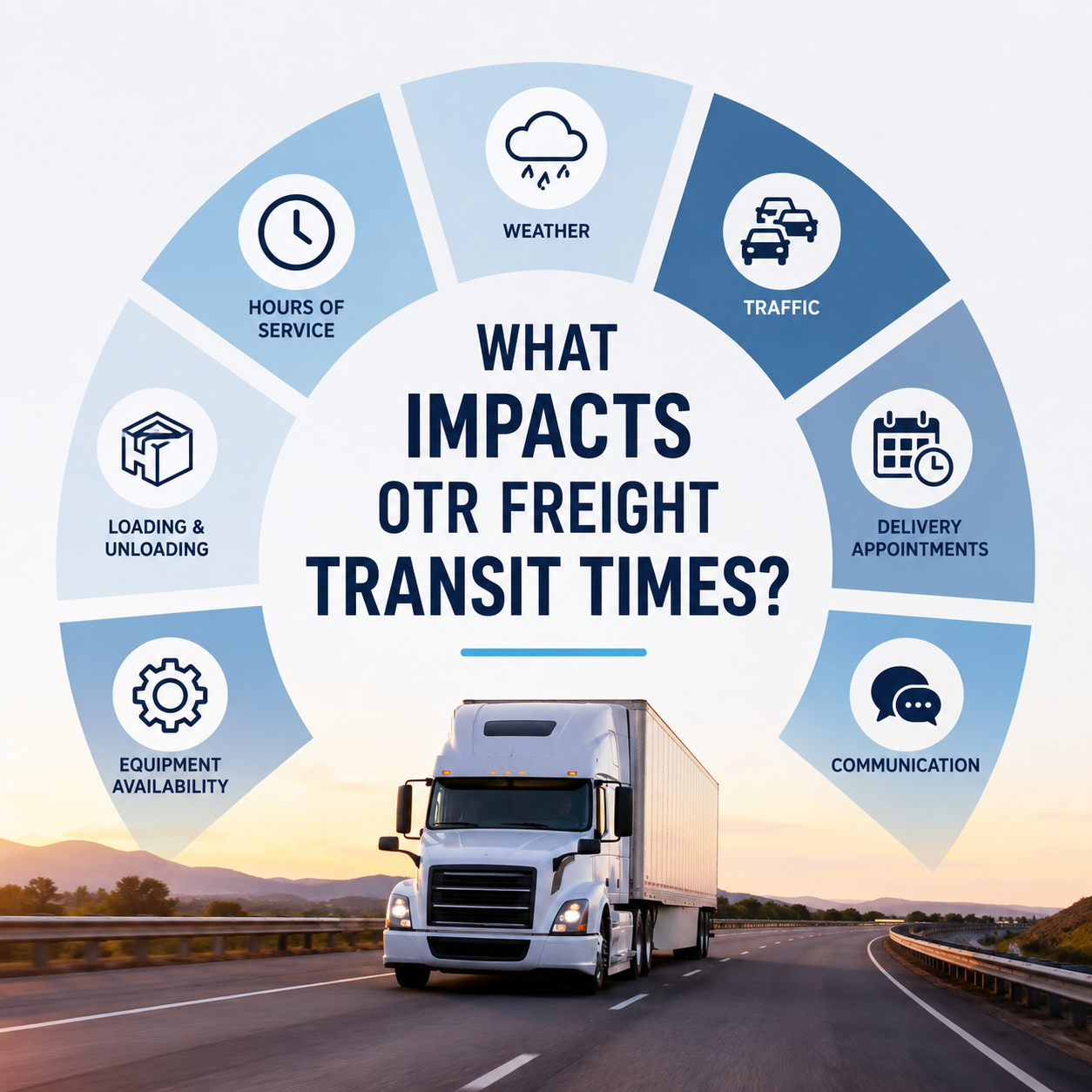 Transit Times Explained: What Really Impacts Delivery Speed in OTR Freight