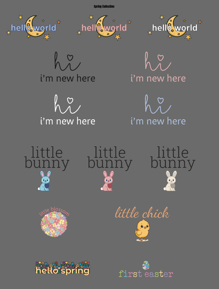 🌸 Little Bloom Collection