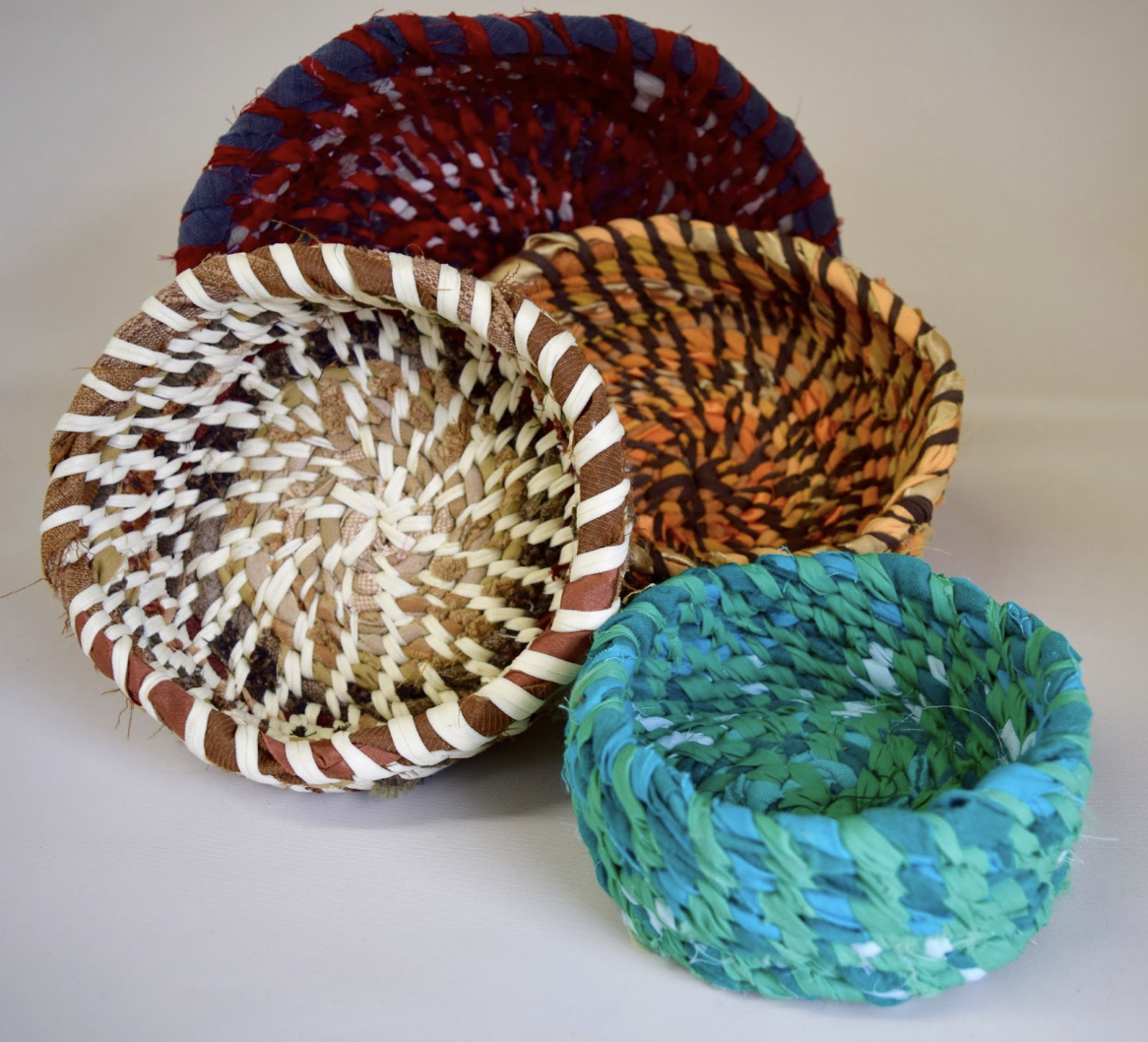 Upcycle Coil Basket - taught by Aurora Lindquist — Ragfinery