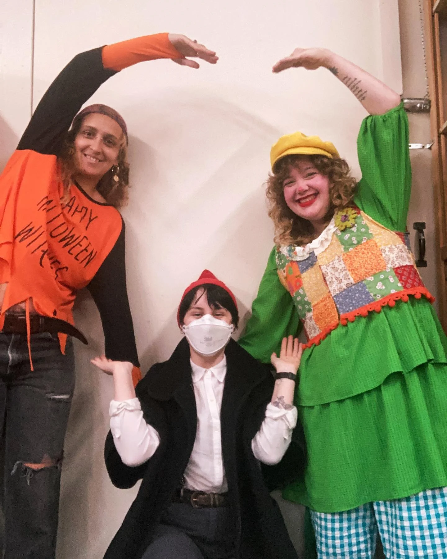 A very Ragfinery Halloween! Did you do anything fun with Ragfinery scraps, garments, or statement pieces this year? Arora went as Scrappy the Clown, inspired by our amazing Scrap Table!  Keep your eyes peeled for our Saturday Sale items!