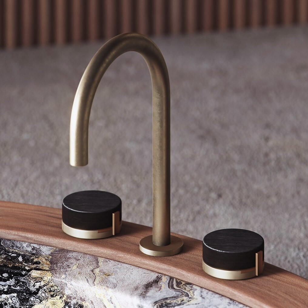 A statement piece @watermarkbrooklyn , the Element series in a gracefully aged brass patina.

A beautiful collection we built an entire showroom suite around. For a closer look and feel of the Element series, pop by to take a look in our showroom, we