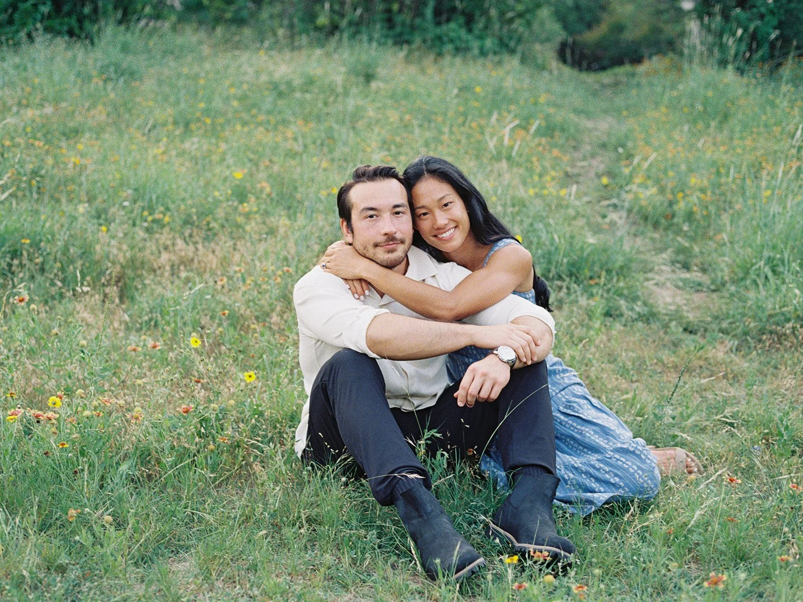 Alice &amp; Parker - South Congress Austin Engagement Session