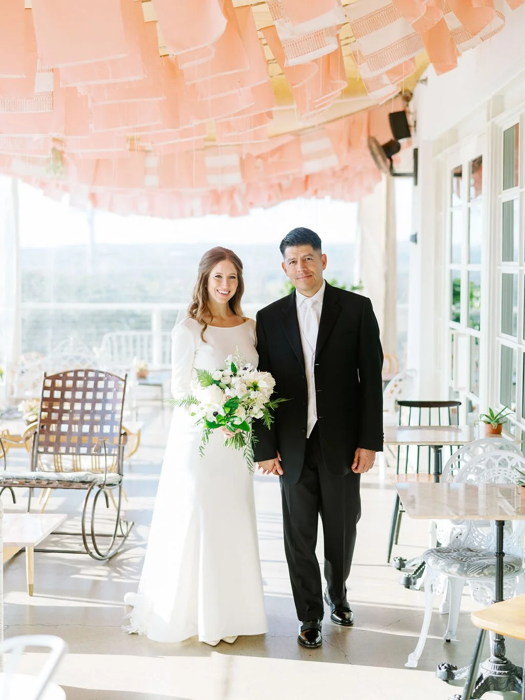 Lauren &amp; Roy - Winter Wedding in Austin at The Line and Justine's Secret House