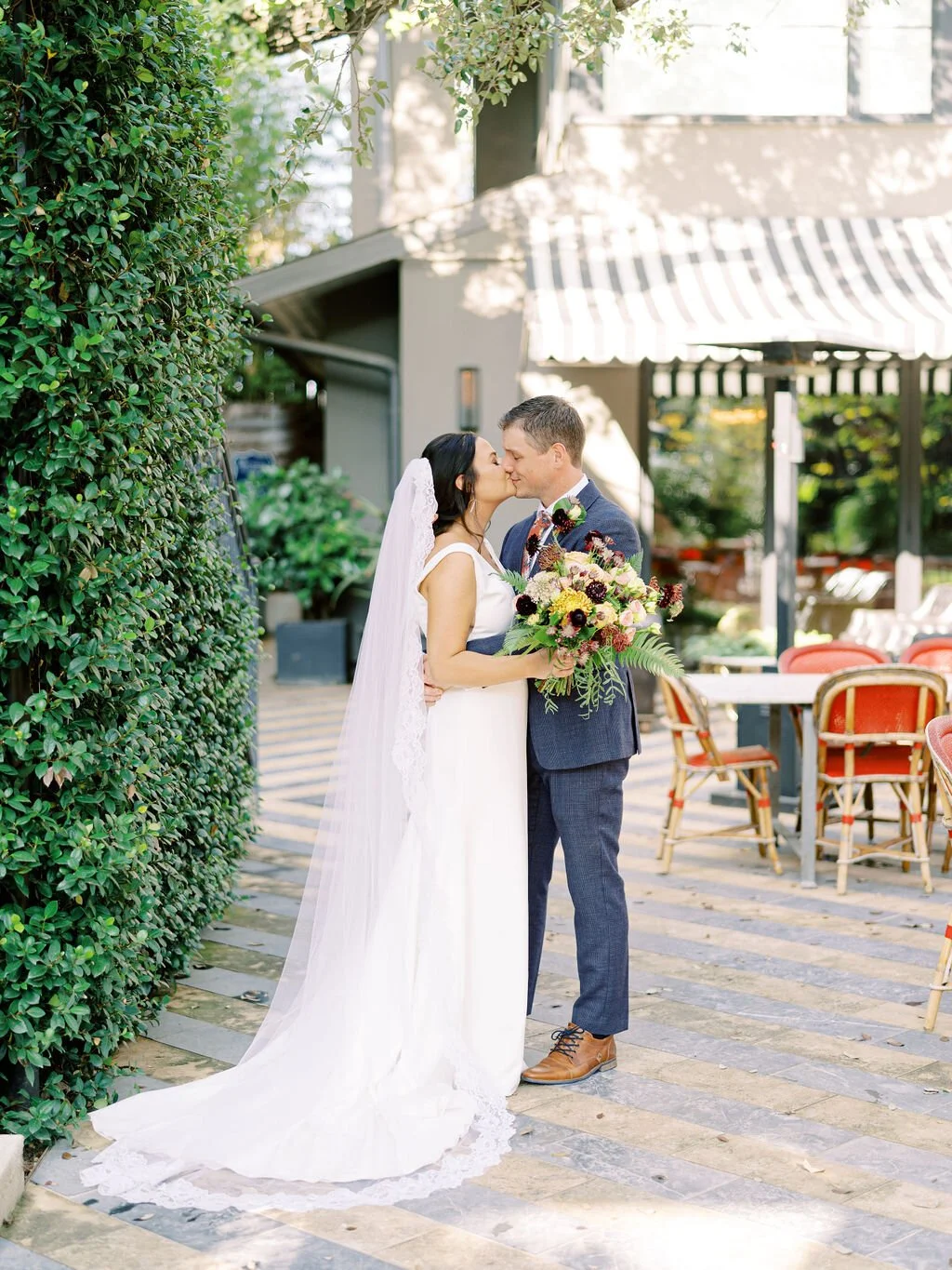 Haley &amp; Robert - Intimate Austin Wedding at Hotel Saint Cecilia and Justine's Secret House
