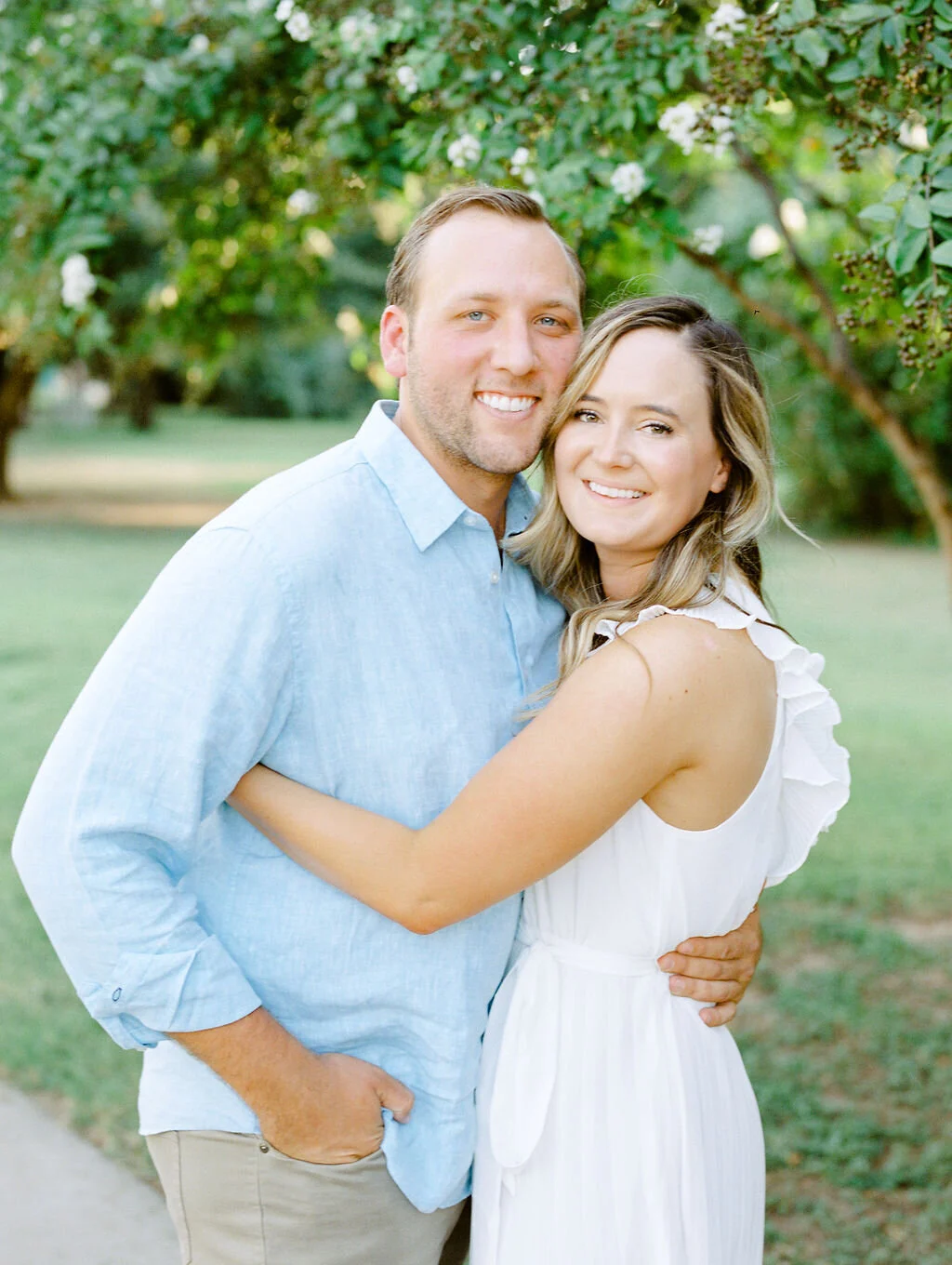 Mollie &amp; Sean - Austin Engagement Session at Auditorium Shores