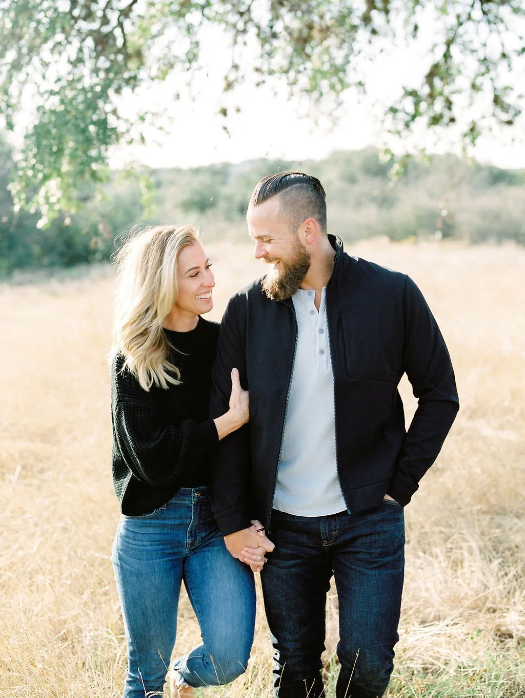Kasey &amp; Charlie - Austin Engagement Session at Reimer's Ranch